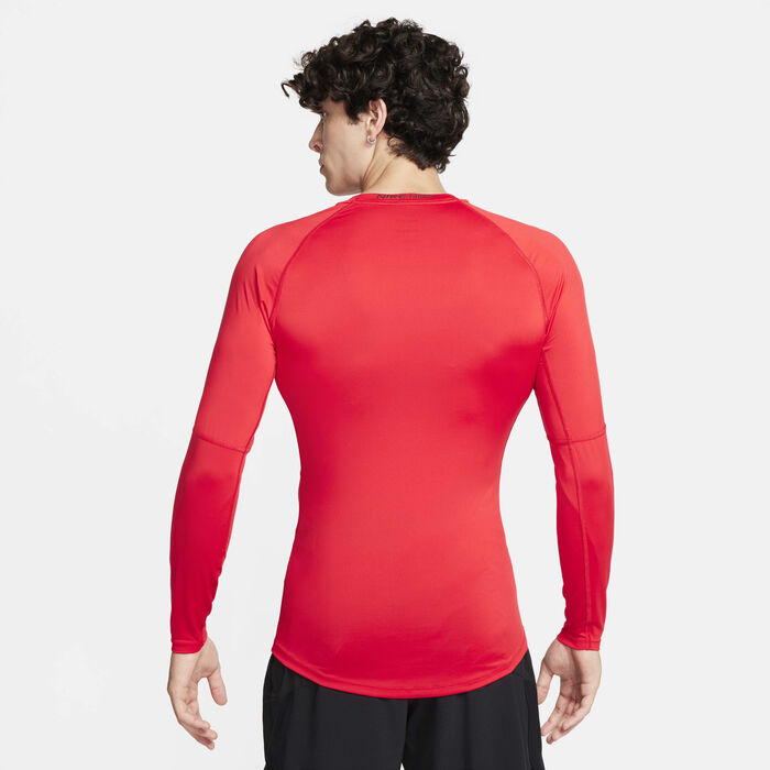 Nike Men's Pro Dri-FIT Training Top Red image number 1