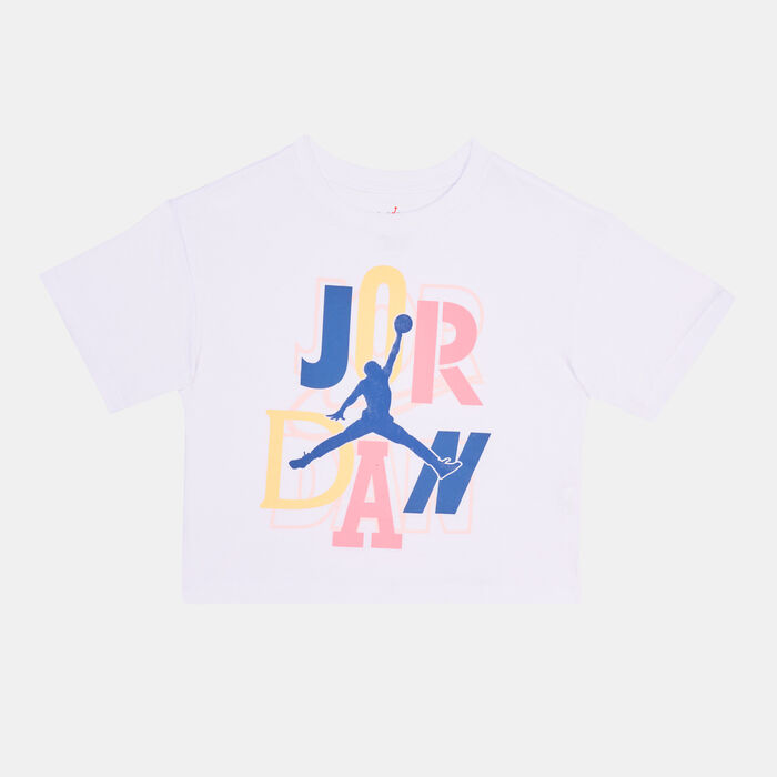 Jordan Kids’ Outside The Lines T-Shirt White image number 0