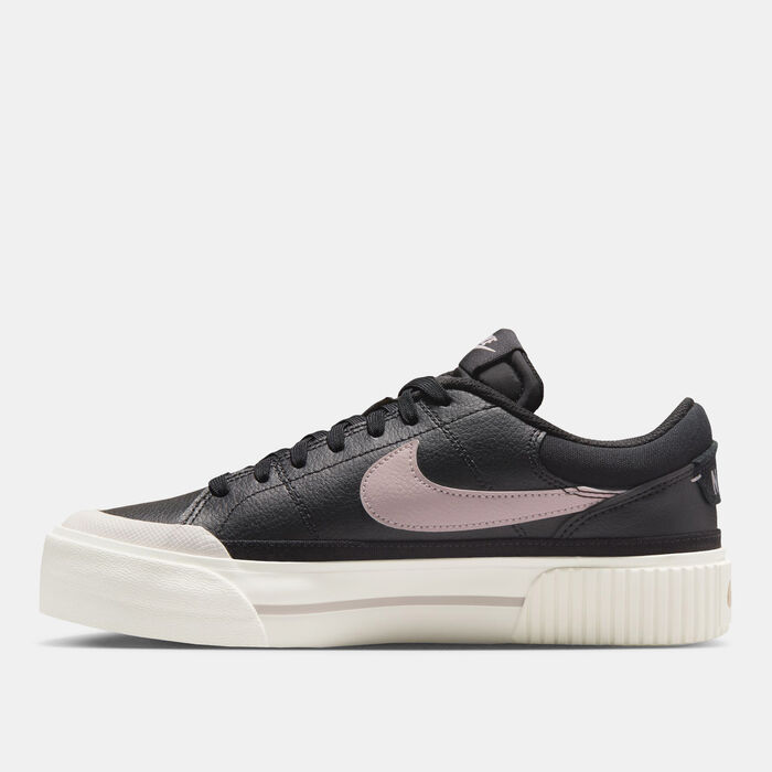 Nike Women's Court Legacy Lift Shoes Grey Nike Women's Court Legacy Lift Shoes Grey image number 2