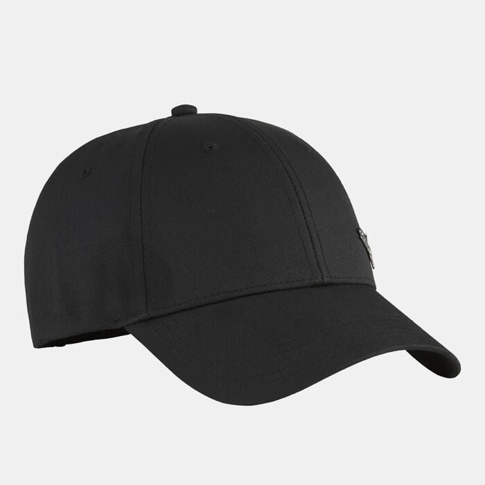 PUMA Essentials Metal Logo Baseball Cap Black PUMA Essentials Metal Logo Baseball Cap Black image number 0