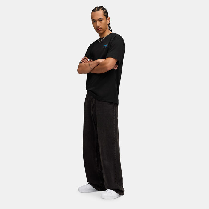 PUMA Men's Graphic Grid T-Shirt Black PUMA Men's Graphic Grid T-Shirt Black image number 2