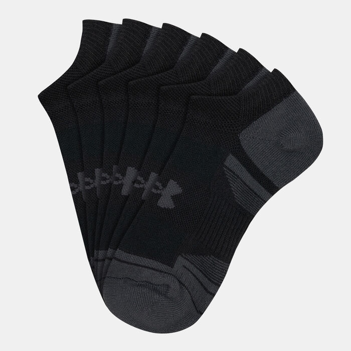 Under Armour Kids' UA Performance Tech No Shoe Socks (3 Pack) Black Under Armour Kids' UA Performance Tech No Shoe Socks (3 Pack) Black image number 0