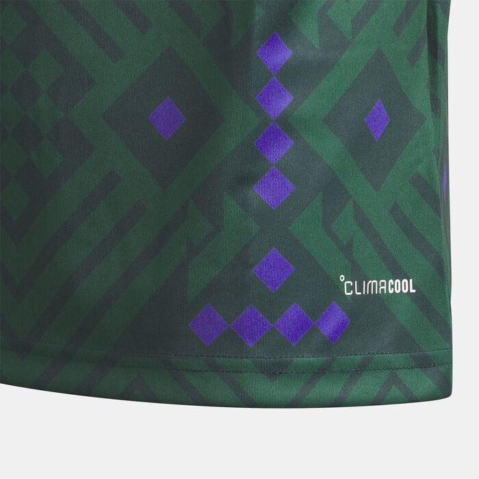 adidas Kids' Saudi Arabia 26 Home Football Jersey Green image number 6