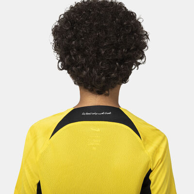 Nike Kids' Al-Ittihad 2024/25 Home Replica Football Jersey yellow