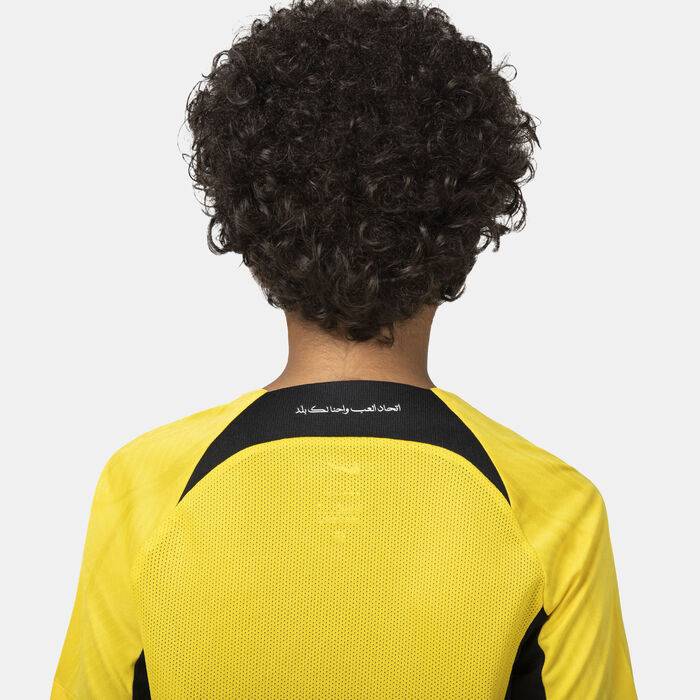 Nike Kids' Al-Ittihad 2024/25 Home Replica Football Jersey yellow Nike Kids' Al-Ittihad 2024/25 Home Replica Football Jersey yellow image number 1