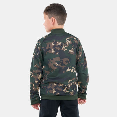 adidas Originals Kids' Camo SST Track Jacket Green adidas Originals Kids' Camo SST Track Jacket Green