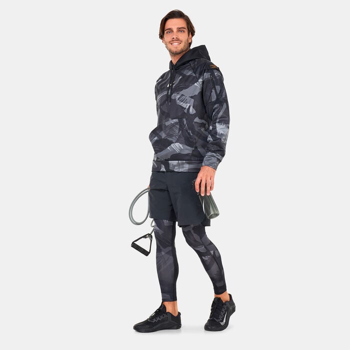 Nike Men’s Pro Dri-FIT Camo Tights Grey Nike Men’s Pro Dri-FIT Camo Tights Grey image number 2