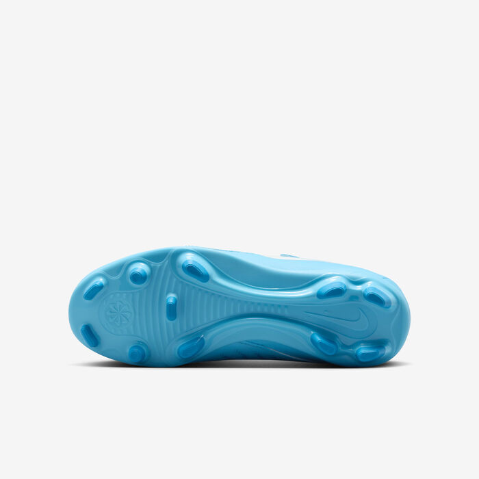Nike Kids' Phantom Luna 2 Club MG Football Shoes Blue Nike Kids' Phantom Luna 2 Club MG Football Shoes Blue image number 1