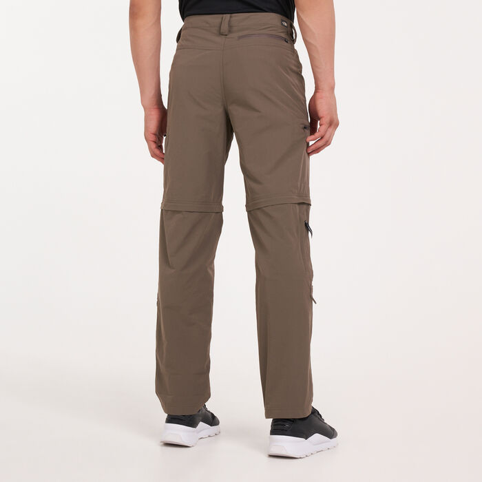 The North Face Men's Exploration Convertible Pants Brown image number 1