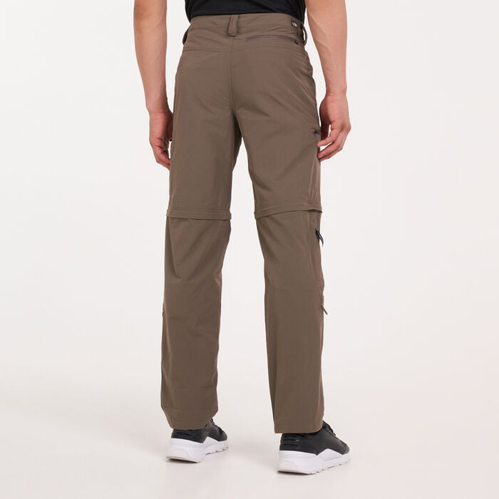 The North Face Men's Exploration Convertible Pants Brown The North Face Men's Exploration Convertible Pants Brown image number 1
