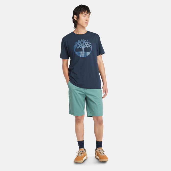 Timberland Men's Kennebec River Tree T-Shirt Blue Timberland Men's Kennebec River Tree T-Shirt Blue image number 2