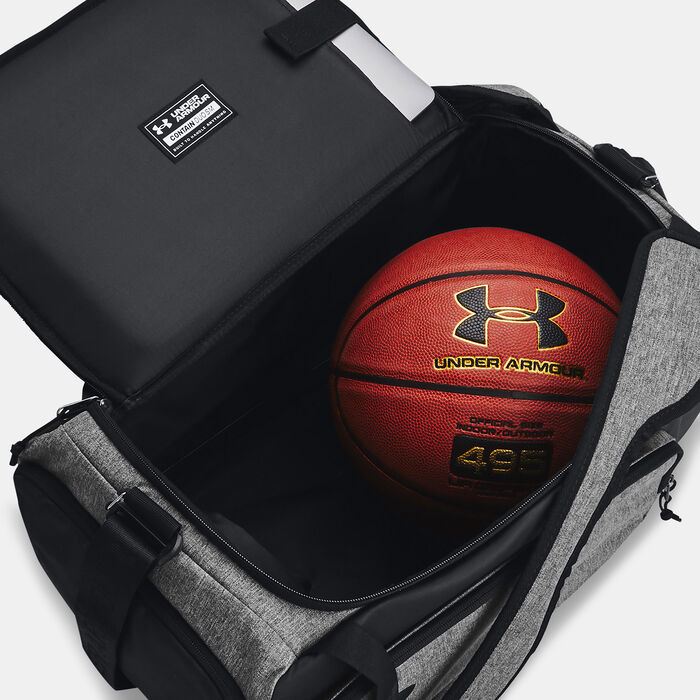 Under Armour Contain Duo Backpack Duffle Bag Grey Under Armour Contain Duo Backpack Duffle Bag Grey image number 3