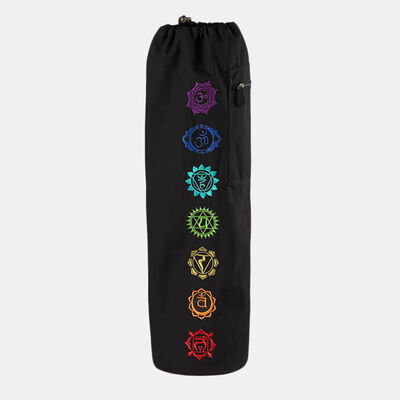 Gaiam Embroidered Chakra Yoga Mat Bag Multi-Color Gaiam Embroidered Chakra Yoga Mat Bag Multi-Color