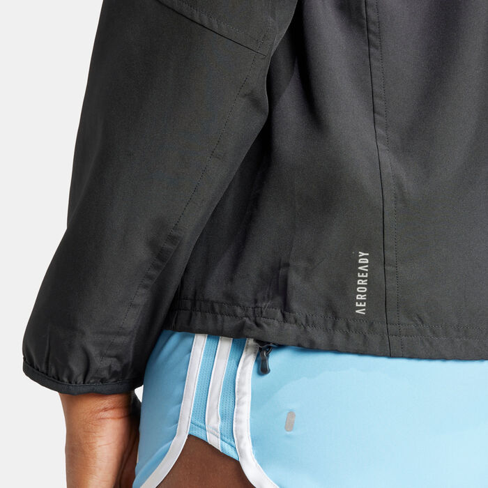 adidas Women's Run It Jacket Black adidas Women's Run It Jacket Black image number 4