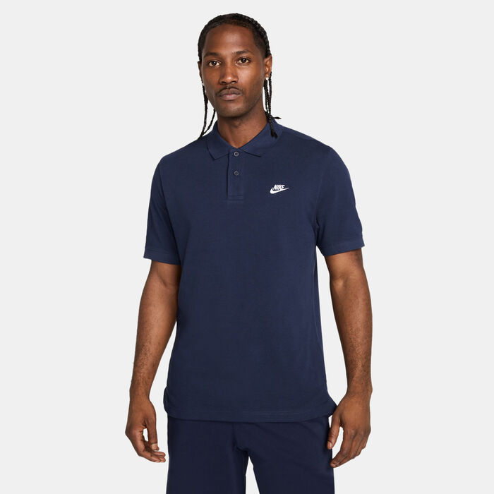 Nike Men's Club Polo Shirt Blue Nike Men's Club Polo Shirt Blue image number 0