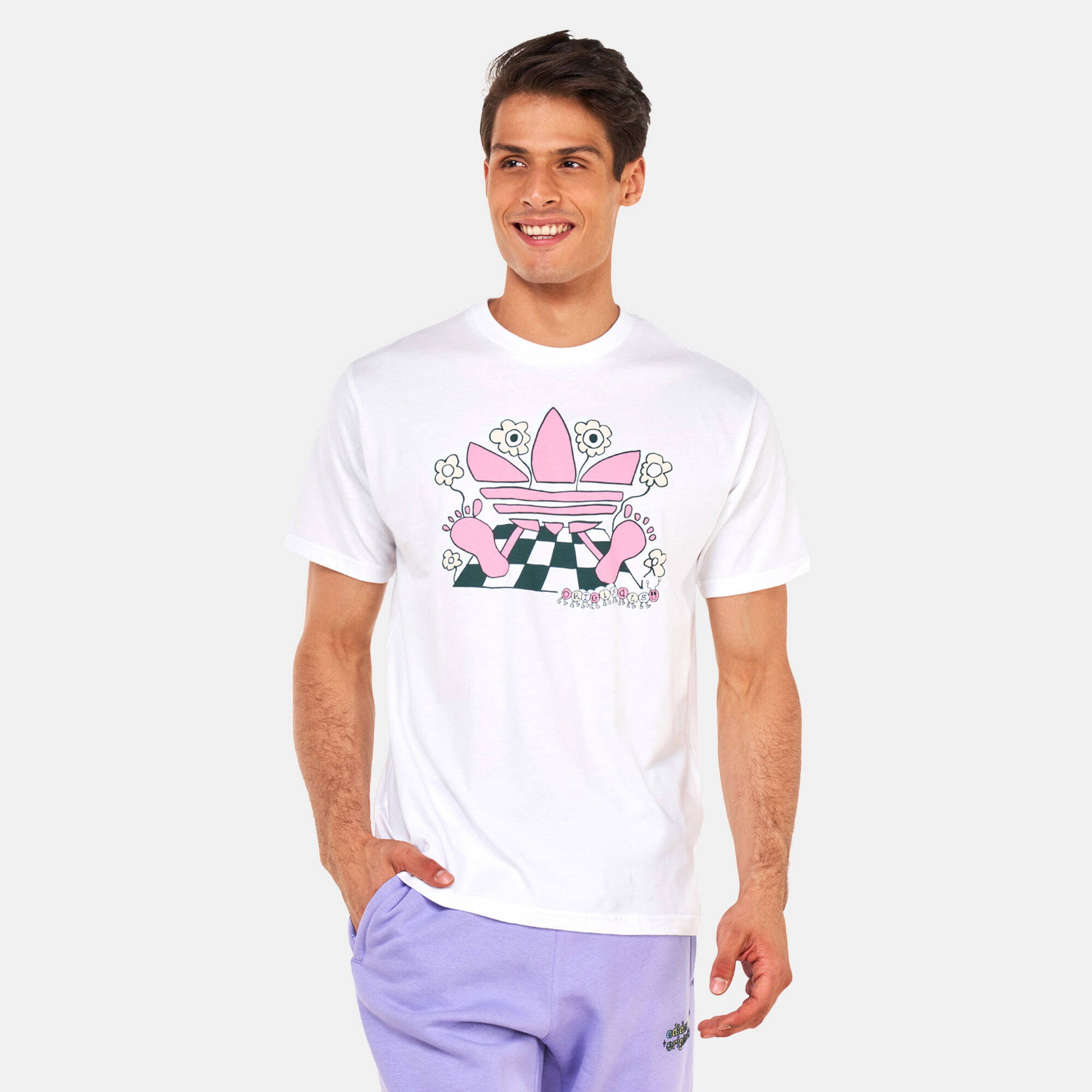 Adidas sales shirt cartoon