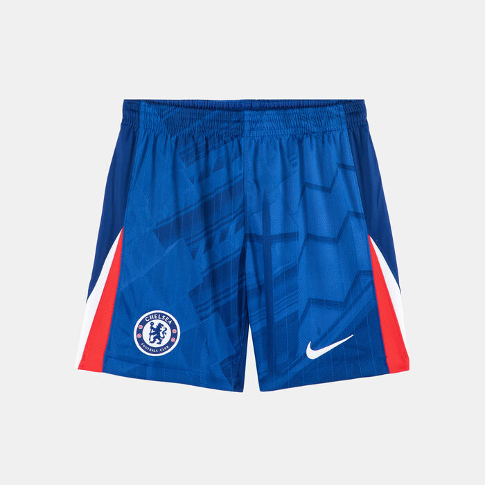 Nike Kids' Chelsea 25/26 Home Replica Football Shorts Blue Nike Kids' Chelsea 25/26 Home Replica Football Shorts Blue image number 0