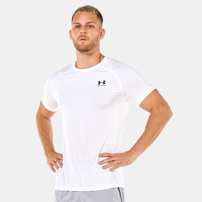 Under Armour Men's HeatGear® Armour Fitted T-Shirt White