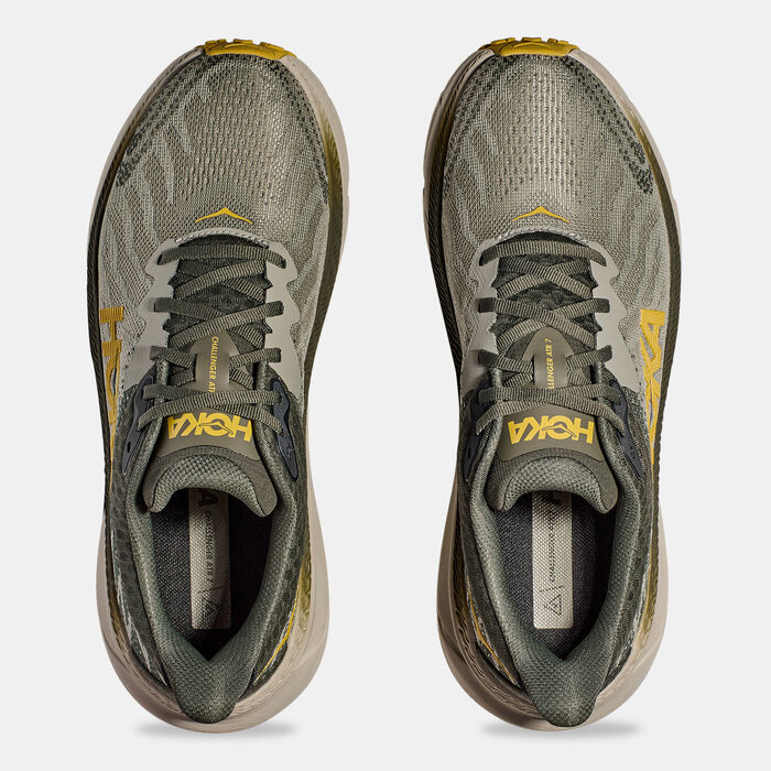 HOKA Men's Challenger 7 Versatile Running Shoe Green HOKA Men's Challenger 7 Versatile Running Shoe Green image number 4