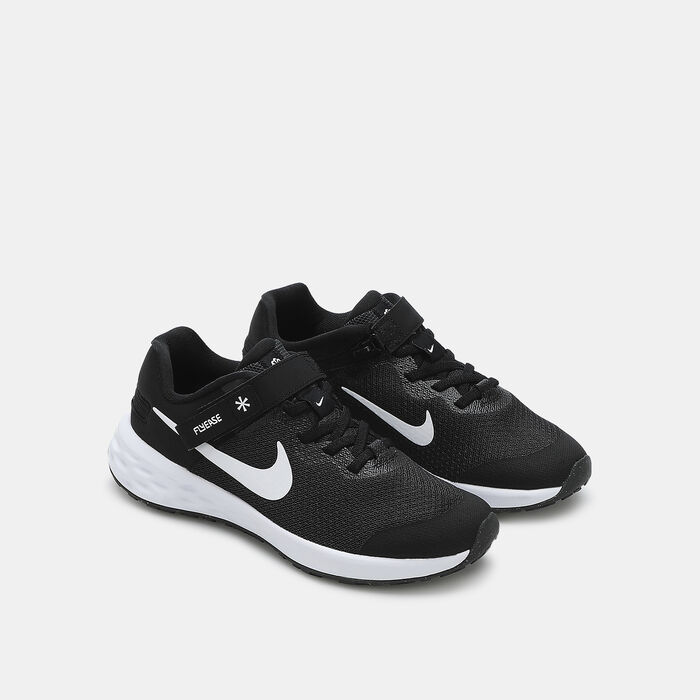 Nike Kids' Revolution 6 FlyEase Shoe Black Nike Kids' Revolution 6 FlyEase Shoe Black image number 1