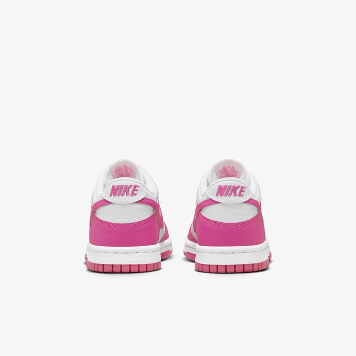 Nike Kids' Dunk Low Shoes Pink Nike Kids' Dunk Low Shoes Pink image number 5