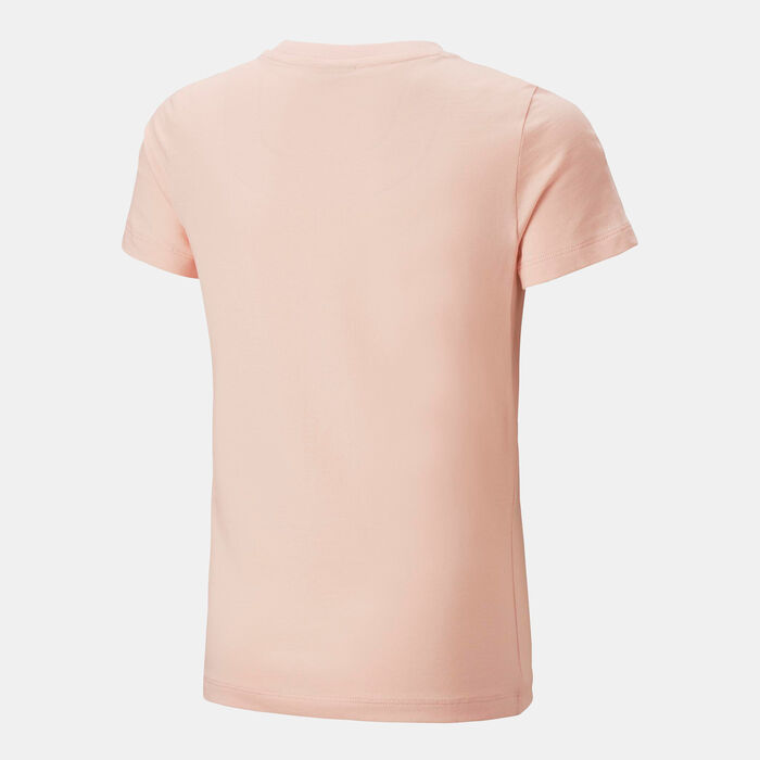 PUMA Kids' Classics Logo T-Shirt Pink PUMA Kids' Classics Logo T-Shirt Pink image number 1