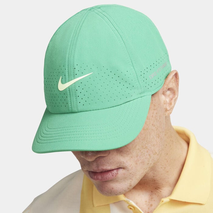 Nike Dri-FIT ADV Club Unstructured Tennis Cap Green Nike Dri-FIT ADV Club Unstructured Tennis Cap Green image number 3