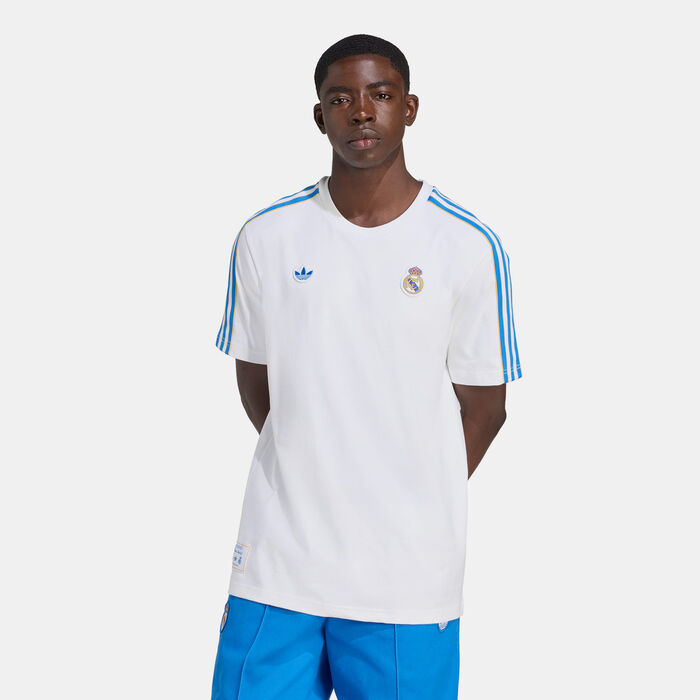 adidas Men's Real Madrid Icon T-Shirt White adidas Men's Real Madrid Icon T-Shirt White image number 0