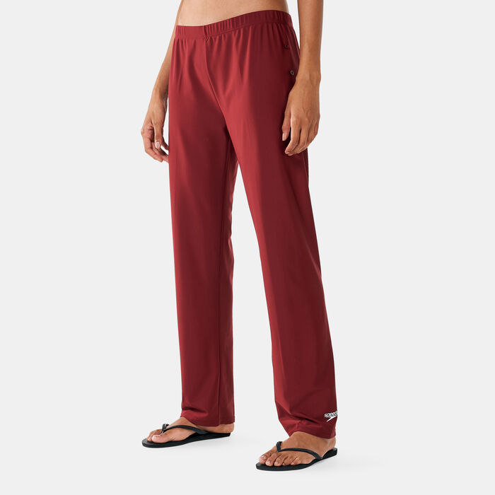 Speedo Women's Modest Deluxe Swimming Pants White image number 0