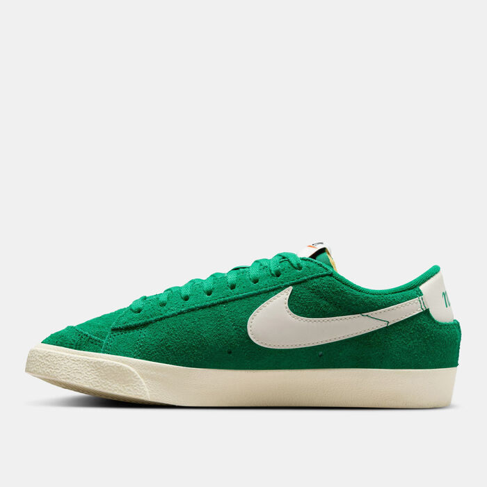 Nike Women's Blazer Low '77 Vintage Shoes Green Nike Women's Blazer Low '77 Vintage Shoes Green image number 2