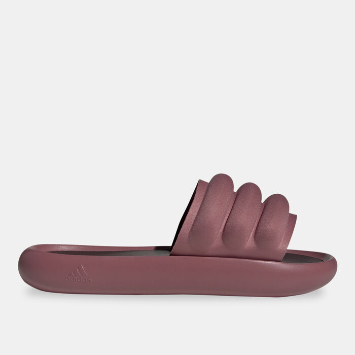 adidas Men's Adilette Zplaash Slides Red adidas Men's Adilette Zplaash Slides Red image number 1