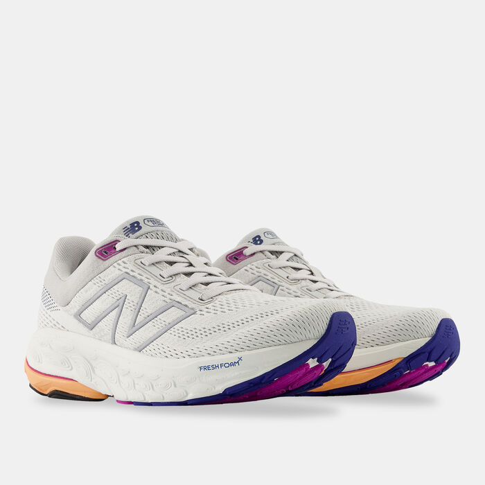 New Balance Women's Fresh Foam X 860v14 Running Shoes Grey New Balance Women's Fresh Foam X 860v14 Running Shoes Grey image number 2