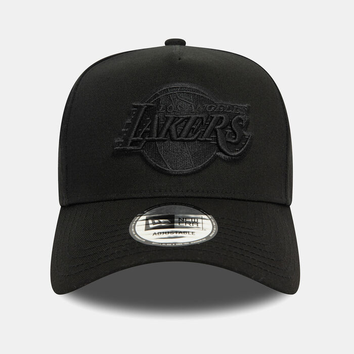 New Era Men's NBA Los Angeles Lakers Monochrome E-Frame Cap Black image number 0