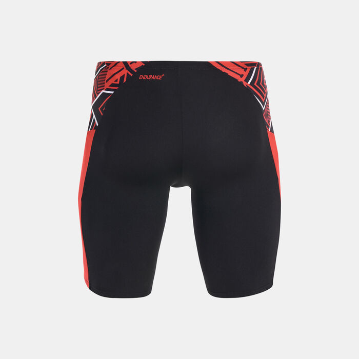 Speedo Men's ECO Endurance+ Splice Mid Jammer Shorts Black image number 1