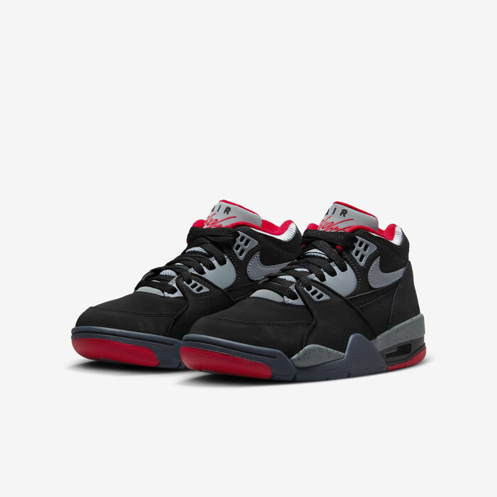 Nike Kids' Air Flight 89 Shoes Black Nike Kids' Air Flight 89 Shoes Black image number 4