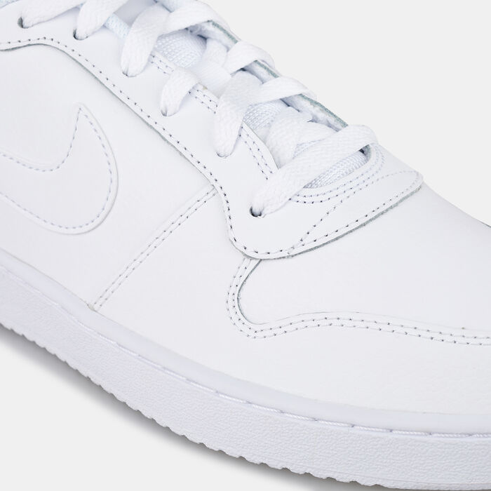 mens nike ebernon low white
