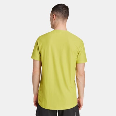 adidas Men's Own the Run T-Shirt Green adidas Men's Own the Run T-Shirt Green