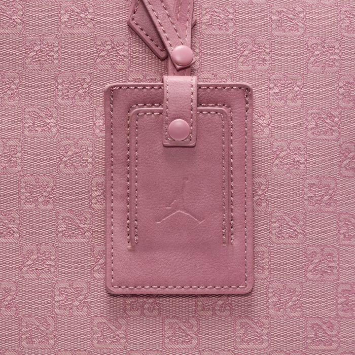 Jordan Monogram Tote Bag Pink Jordan Monogram Tote Bag Pink image number 7
