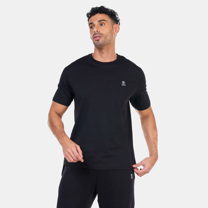 Timberland Men's Woven Badge T-Shirt Black Timberland Men's Woven Badge T-Shirt Black image number 0