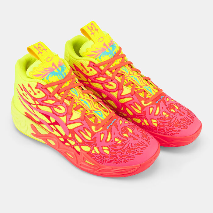 PUMA Men's Lamelo Ball MB.04 Love Basketball Shoes Pink PUMA Men's Lamelo Ball MB.04 Love Basketball Shoes Pink image number 1