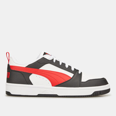 PUMA Men's Rebound v6 Low Shoes White PUMA Men's Rebound v6 Low Shoes White