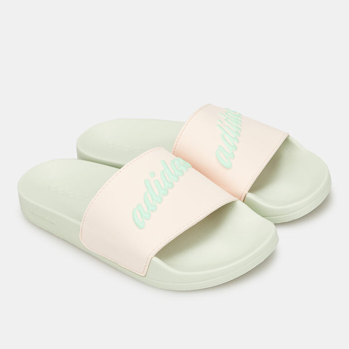 adidas Women's Adilette Shower Slides Pink adidas Women's Adilette Shower Slides Pink image number 0