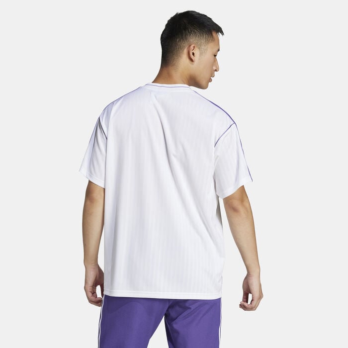 adidas Real Madrid Terrace Icons Jersey Top White adidas Real Madrid Terrace Icons Jersey Top White image number 1