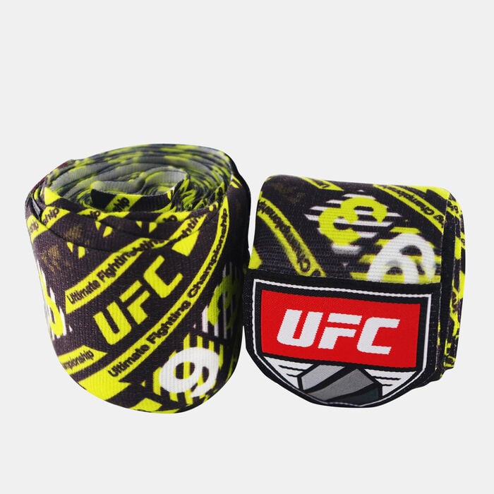 UFC Patterned Hand Wraps Black UFC Patterned Hand Wraps Black image number 0