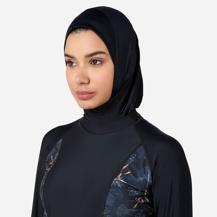 COEGA Women's Modest 3-Piece Swimsuit Black COEGA Women's Modest 3-Piece Swimsuit Black image number 3