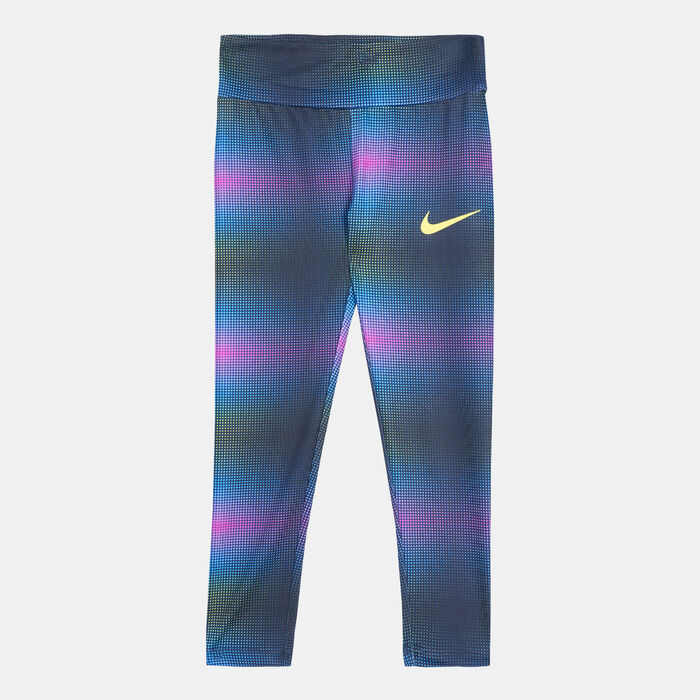 Nike Kids' Printed Dri-FIT Leggings (Younger Kids) Black Nike Kids' Printed Dri-FIT Leggings (Younger Kids) Black image number 0