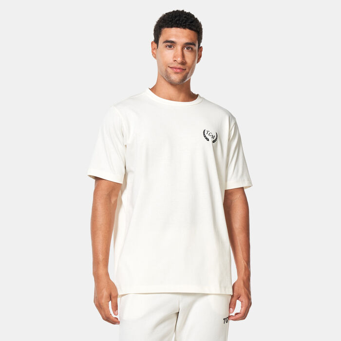 The Giving Movement Men's Logo Print T-Shirt White image number 0