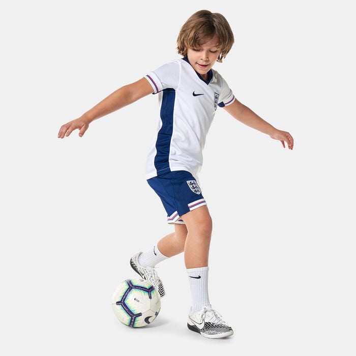 Nike Kids' England Stadium Dri-FIT Replica Home Football Shorts - 2024 Blue Nike Kids' England Stadium Dri-FIT Replica Home Football Shorts - 2024 Blue image number 2