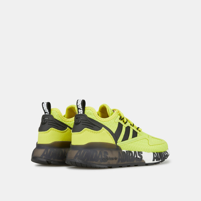 adidas Originals Kids' ZX 2K Boost Shoe yellow adidas Originals Kids' ZX 2K Boost Shoe yellow image number 2