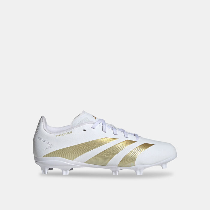 adidas Kids' Predator League Firm Ground Football Shoes White image number 0